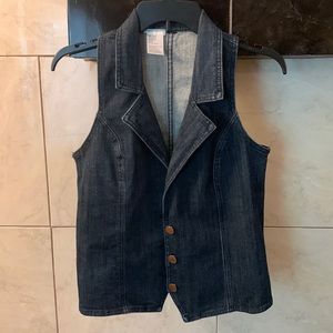 Women’s jean vest